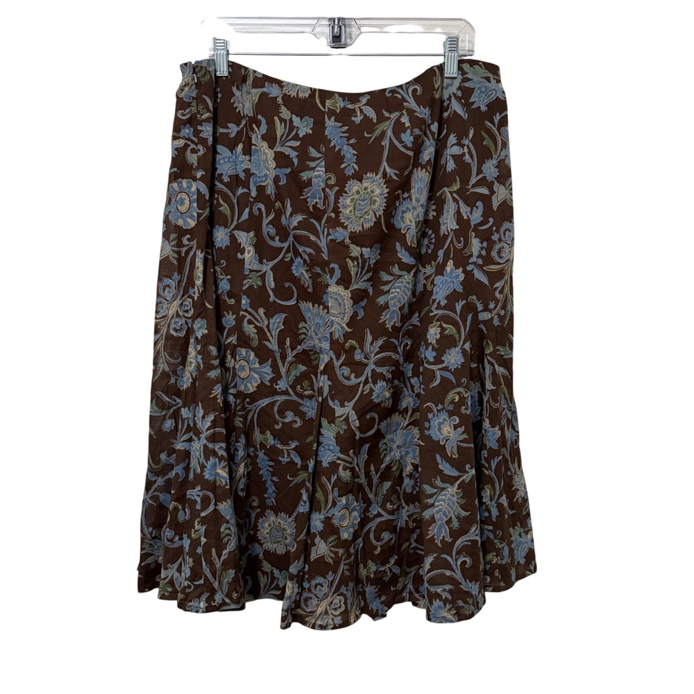Vintage Deadstock Whimsical Midi Skirt L Fairy Grunge Goblincore Boho Festival